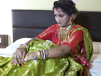 Newly Betrothed Indian Bird Sudipa Hardcore Honeymoon Sex