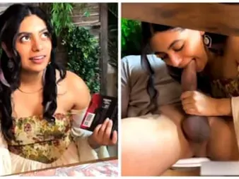 Indian nubile with immense mounds takes a rock-hard plumbing & gets her beaver packed with jizz