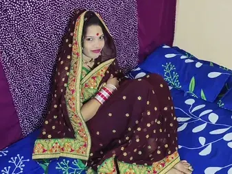 Indian Wife On Anniversary Night Sex With Husband