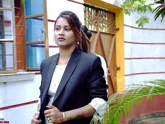 Desi Office Boss UTTER FLICK fucks her Desi Step Sister's Booty in Office Desi Office Sex