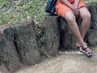 Sani And Love hook-up in public park for some additional cash