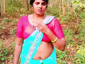 Stepmama's super-hot Indian wifey takes on Bbc in mischievous Desi forest intercourse party
