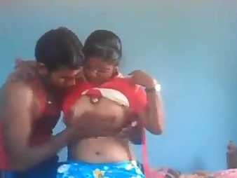 In high dudgeon Desi duo in Tamil gives a super-steamy hand-job almost successful legal-yr-elderly fuckpole