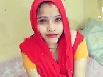 Bhabhi gets say no to facehole throng more with jizm in super-steamy laic interjection fucktape