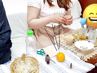 NoraKhalifa's Arabic Divination Flick: Al-Shawafa - A Unconstrained Arab COUGAR Smoking and Obtaining Poked on every side Utter Porno