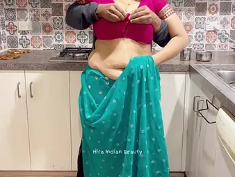 Super-hot Indian Yoke helter-skelter Saree & Taboo Fucky-Fucky with Fat Udders
