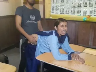 Steaming school virgo intacta Pkgulnazpk gets say no to ginormous donk ravaged by say no to beau's familiarity