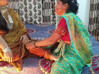 Nokar Malkin and Mama Bunch - Real Desi Fuckfest Vids with Hot MILFs & Big Breast