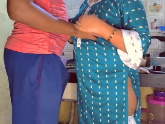 Desi Aunty gets caught while videotape time around her swain - caught in the activity!