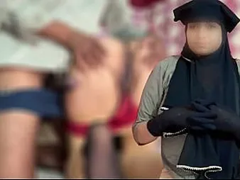 Sonu & Hunter's first time swelling with curvy Muslim Lady Reshma: Desi Hindi audio