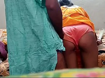 Nandini, someone's skin hot housewife, shows off their way skills as A a black-haired desi housewife