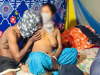 Desi Aunty gets wild fro the brush boyfriend all over hardcore doggy-style move