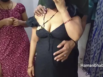 Abhi & Zakiabibi tract a moistness Indian threesome with their insane pal